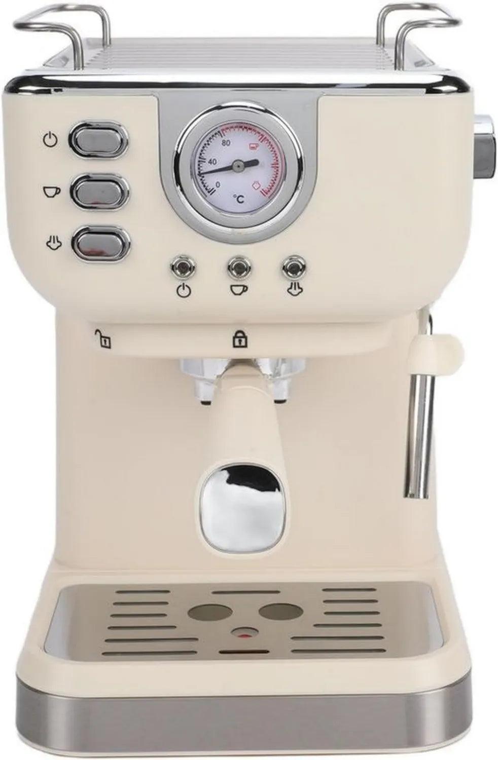 Ekspres do Kawy SUNGOOYUE 1050W 20 Bar z Dyszą Pary, Regulacja Temperatury, Zbiornik 1.5L, Do Domu i Biura
