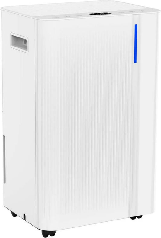 Nowoczesny osuszacz powietrza 20l z jonizacją i WiFi, LCD, suszenie prania