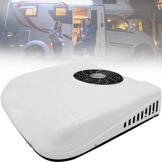 Samochodowy klimatyzator dachowy 12V/24V do minivanów i pojazdów terenowych - biały