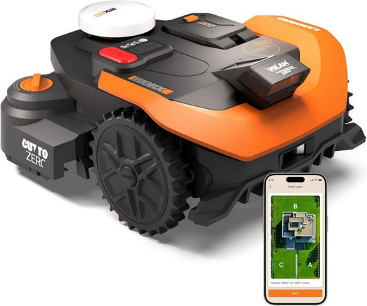 WORX Landroid Vision 2WD robot koszący z nawigacją VSLAM dla ogrodów do 1200 m²