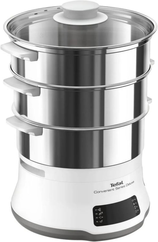 Tefal Parowar Deluxe Series, Srebrny