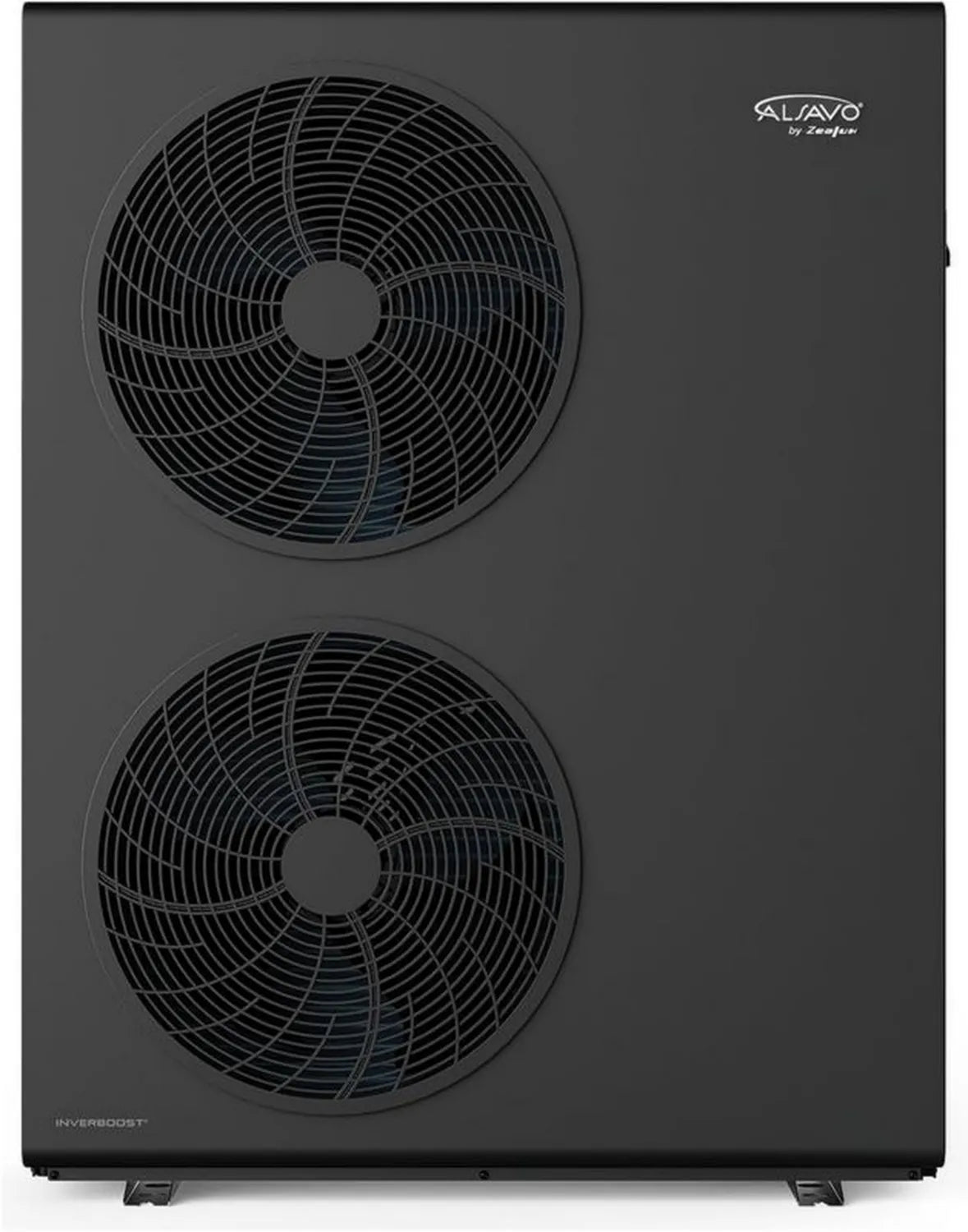 Monoblokowa pompa ciepła powietrzna 10kW-26kW z Inverboost, pojedynczy/podwójny wentylator