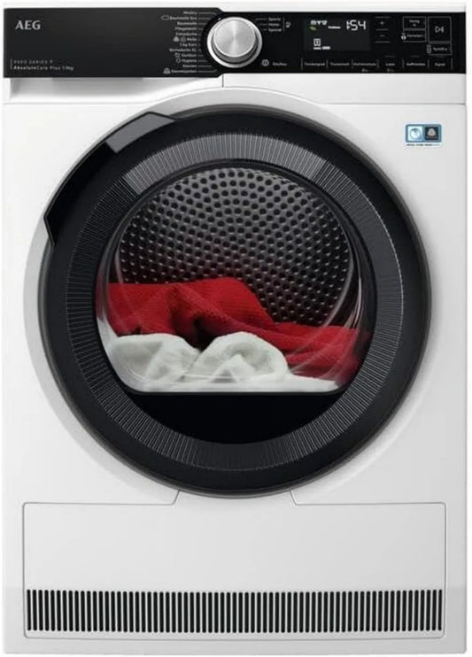 Suszarka AEG 9 kg WiFi Seria 9000 AbsoluteCare Plus z funkcją skanu 3D i pompą ciepła, klasa A+++