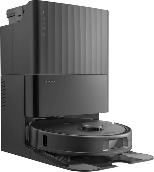Roborock Qrevo S5V robot sprzątający ze stacją dokującą, 12000 Pa, FlexiArm, ochrona przed plątaniem, suszenie powietrzem, omijanie przeszkód, inteligentna nawigacja
