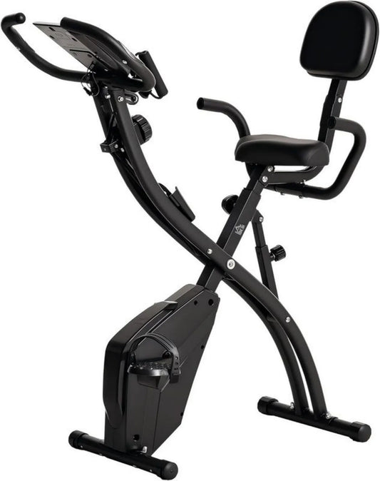 Składany rower treningowy 2 w 1 z wyświetlaczem LCD i oporem magnetycznym