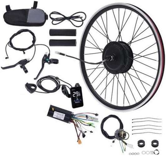 Zestaw do konwersji roweru elektrycznego 500W 36V z wyświetlaczem LCD
