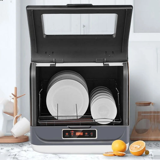 Przenośna mini zmywarka nablatowa, 800 W, 3 programy zmywania, do domów, łodzi i kamperów