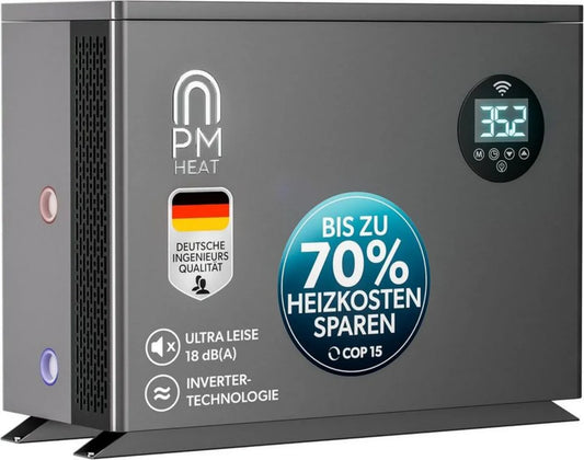 Niska hałas pompa ciepła basenu z WiFi i technologią inwertera DC 11 kW