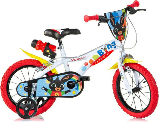 Rower dziecięcy 14'' DINO BIKES Bing dla wzrostu 95-110 cm