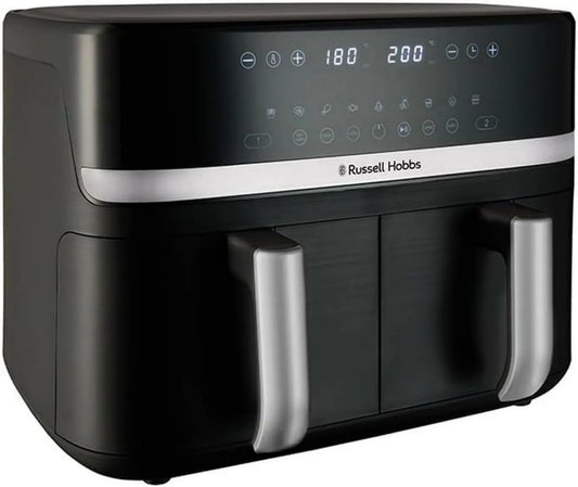 Russell Hobbs 9L Frytkownica Beztłuszczowa z Dwiema Strefami i 9 Programami, Satisfry