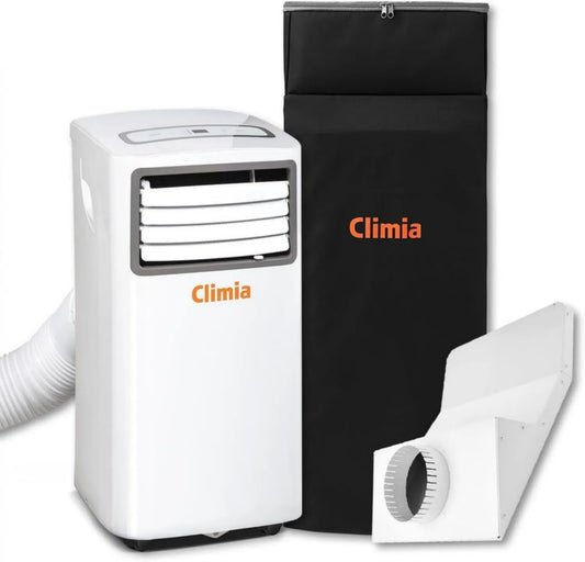 Przenośny klimatyzator Climia CMK 2600 3 w 1 z ekologicznym chłodziwem, wentylatorem i osuszaczem