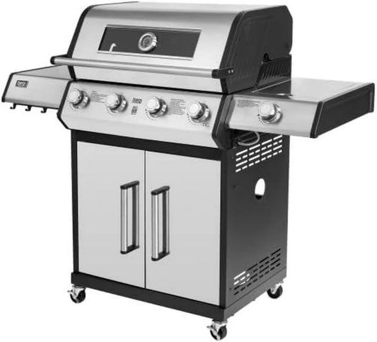 Teesa Grill Ogrodowy Gazowy MASTER 5 Palników 17kW z Szafką i Termometrem