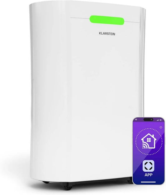 Smart osuszacz powietrza Klarstein AeroDry 12L z WiFi i aplikacją