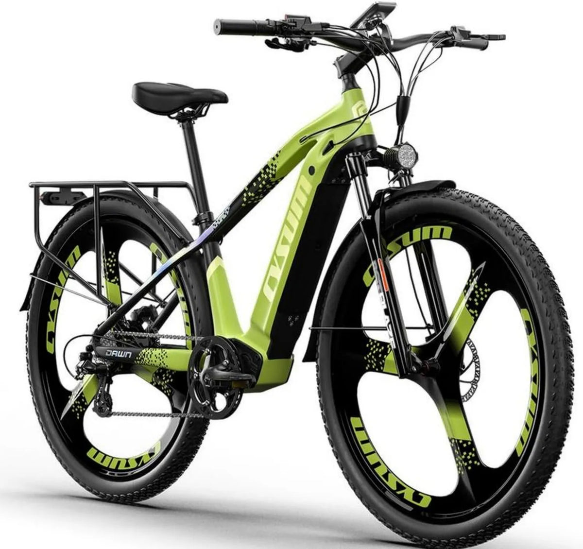 Rower elektryczny Cysum 29' dla dorosłych, z akumulatorem 48 V 14 Ah, zasięg 80 km, 75 Nm